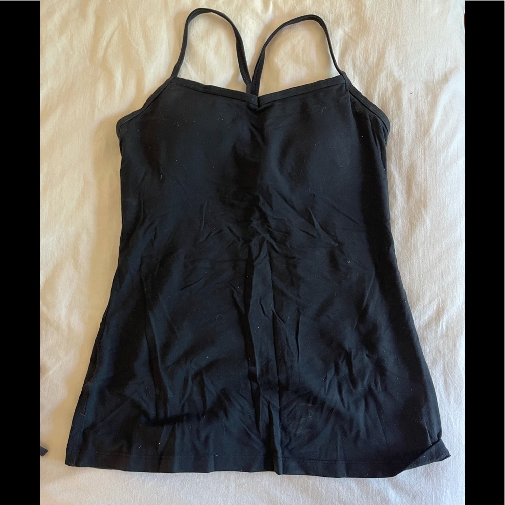 Lucy black tank top